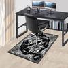 1PC Sweyd Art Non-Slip Floor carpet, suitable for Office, bedroomand playrooms. It can also be used as a sofa footrest cover-T63