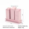 Jewelry Display Stand - Pink Velvet Showcase for Necklaces, Rings, and Accessories
