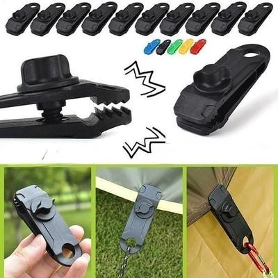 Tarpaulin Durable Quality Clip Awning Tent Mooring Buckle Outdoor Camping Awning Hook Windproof Rope Barb Clip