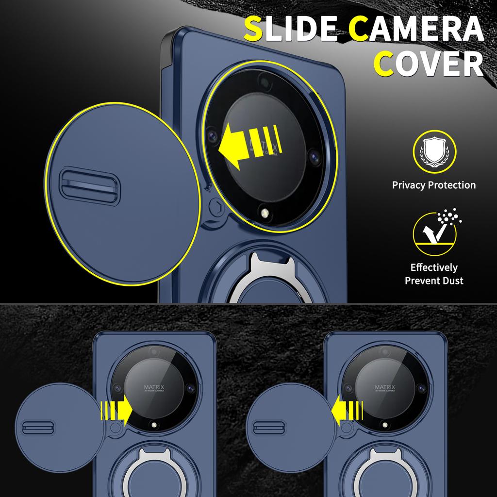 Starke Schützende Anti-Fingerabdruck Ringhülle für Honor X9a 5G X9c X60 Pro 400 Magic 7 5 Lite Magic7 Magic5 für Honor 400