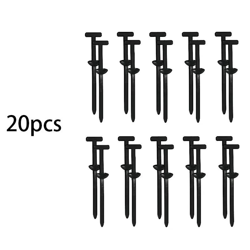 5-200PCS Nylon Cable Tie Buckle-Heavy Duty Zip Ties Holder with Pin & Button Design Plastic Cable Ties Tool Fasteners Car Body