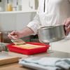 2PCS Flexible Cake Baking Pan Anti-Slip Handle Dessert Baking Mold Bread Mold  Kitchen