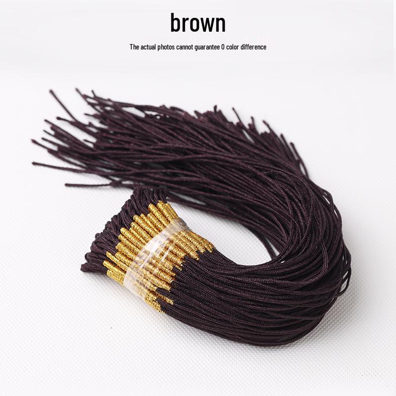 Hand-Woven Gold Wire Pull Ring Necklace & Bracelet Pendant with Movable Loop