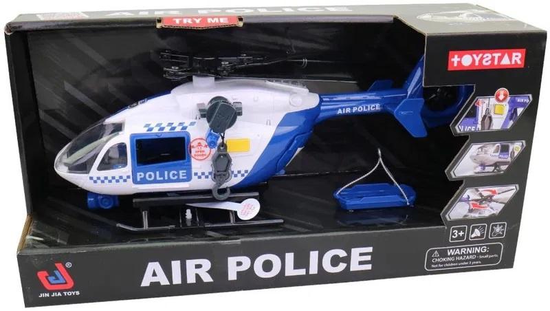 Helikopter Policja 38x12x16 świ 2212