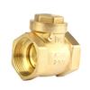 DN40 Female Thread Brass NOn Return Swing Check Valve 232PSI Prevent Water Backflow