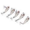 5PCS VIB Fishing Blade Lure Metal Fishing Lures Durable Swimbaits Crankbaits For Trout