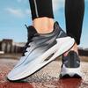 Men's shoes 2025 summer mesh breathable running shoes men's shoes lightweight shock-absorbing soft-soled student shoes Korean version of trendy r