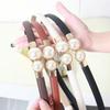 Pearl Belt Women's Versatile Thin Belt Women's Decoration with Skirt Adjustable Thin Waist Simple and Versatile