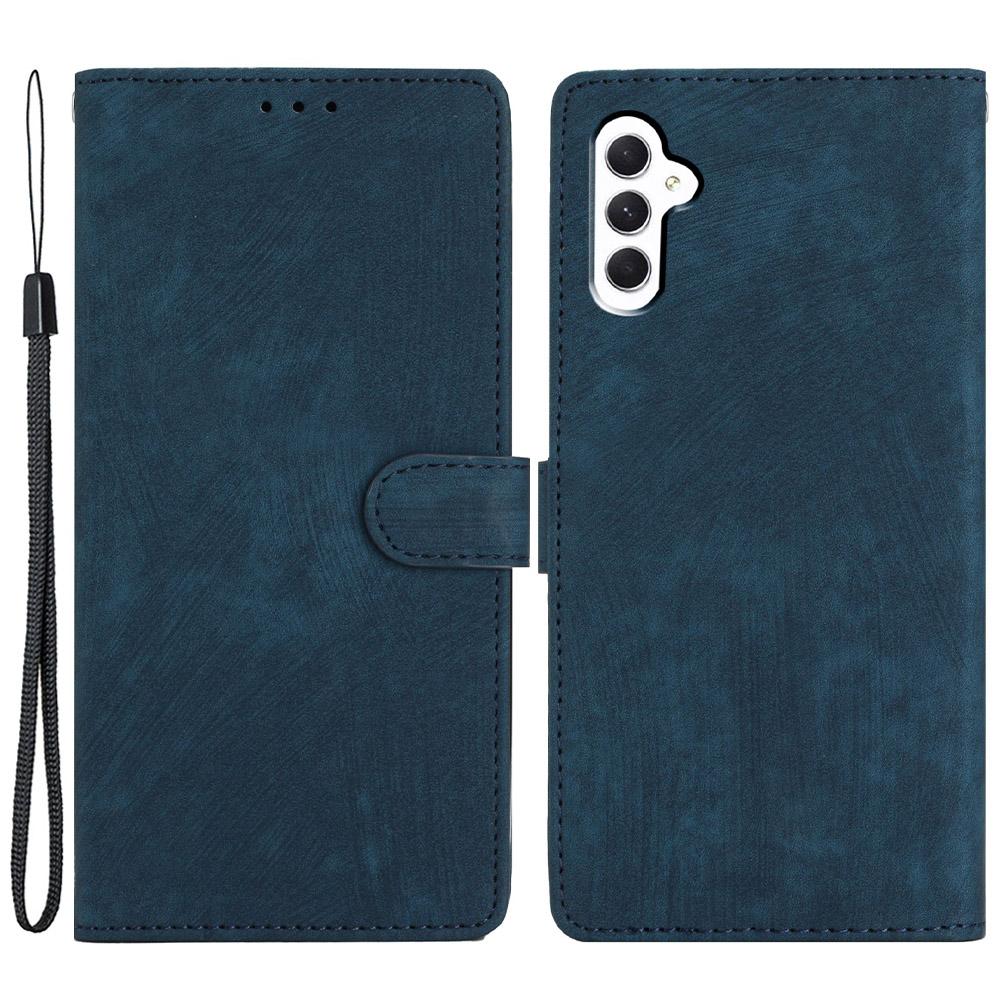 Für Samsung Galaxy A56 5G Hülle mit Kartenfächern Hautgefühl PU-Leder Handyhülle Ständer