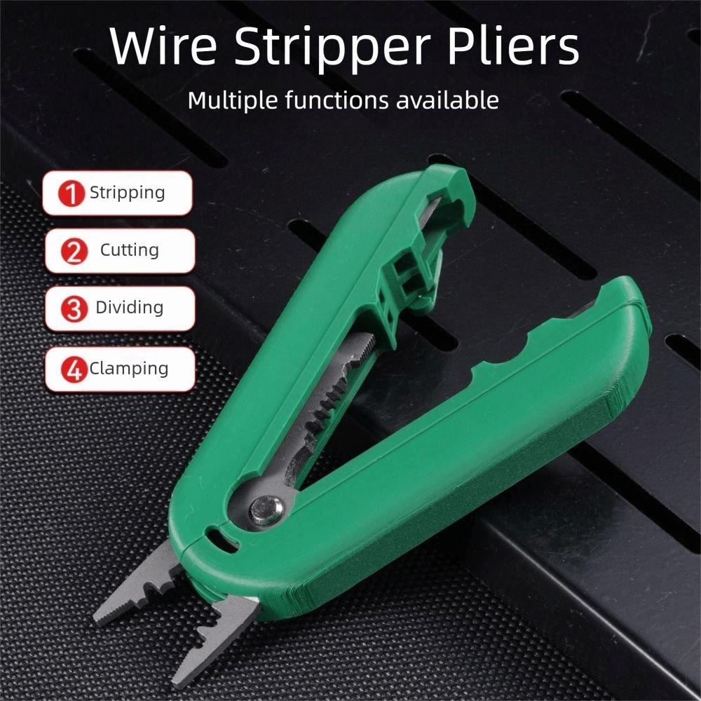 Small Micro Wire Strippers Anti-slip Cable Plier Wires Stripping Tool  for Professional