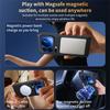 For Xiaomi 17 Pro Magnetic Case Leather Coated TPU + PC Phone Cover