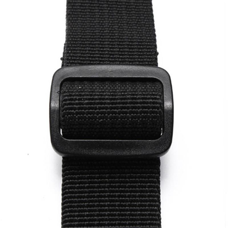 Non-Slip Adjustable Black Nylon Shoulder Strap Sturdy Metal Hooks for Laptop Bags Luggage Outdoor Travel Use