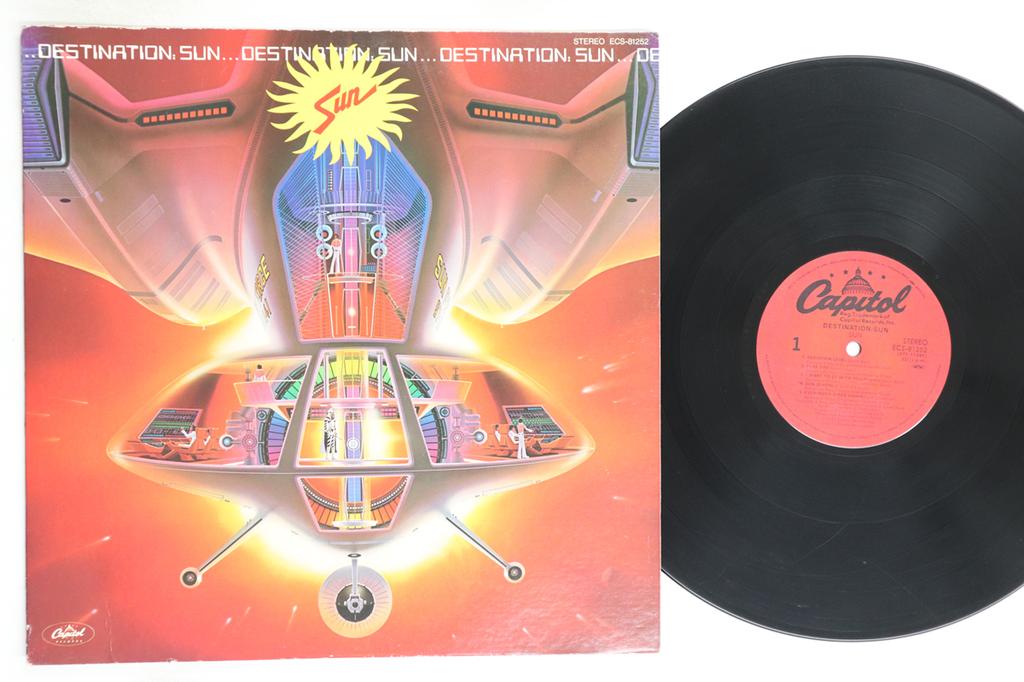 LP Record SUN - Destination: Sun ECS81252 CAPITOL 1979 Japan Soul/Funk Used