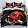 Set Biancheria da Letto Hip Hop Art Rapper Leggenda Stella Camera da Letto Morbido Copriletto Moderno Copripiumino Confortevole Coperta Trapuntata E Federa