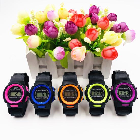 

Спортивные часы унисекс с календарем и цифровым номером Детские цифровые часы для занятий спортом на открытом воздухе для ежедневного использования