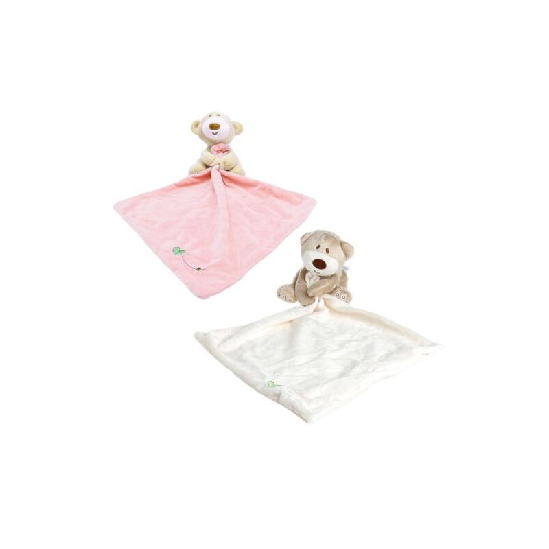 Baby Kinderen Comfort Zacht Knuffeldeken Teddybeer Pluche Gevuld Wasbaar Glad Speelgoed Voor Gezellige Knuffels En Zachte Knuffels