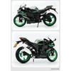 1/9 Kawasaki ZX10R Ninja Alloy Die Cast Motorcycle Model Toy Vehicle Collection Sound and Light Off Road Autocycle Toys Car
