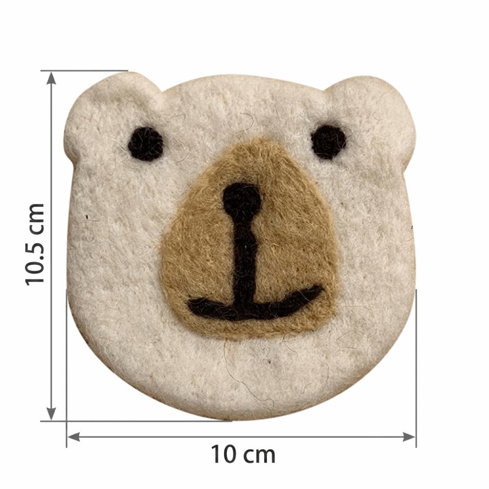 Thickened Drink Mat Wool Felt Table Protector Gentle Cup Pad Holiday