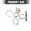 Temperature Resistant Gas Gas Fireplaces Ignition Set with Thermopile Thermocouple Suitable for 25122 25730