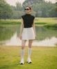OBER GOLF Soft Mesh Cap Sleeve Base Top (Black)
