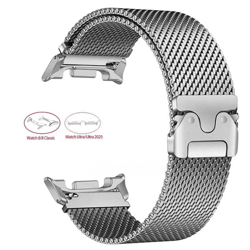 

Parachute Buckle Milanese Band for Samsung Galaxy Watch 8/8Classic 40mm 44 46mm Ultra/Ultra 2025 Stainless Steel Strap Bracelet Watch Ultra 2025