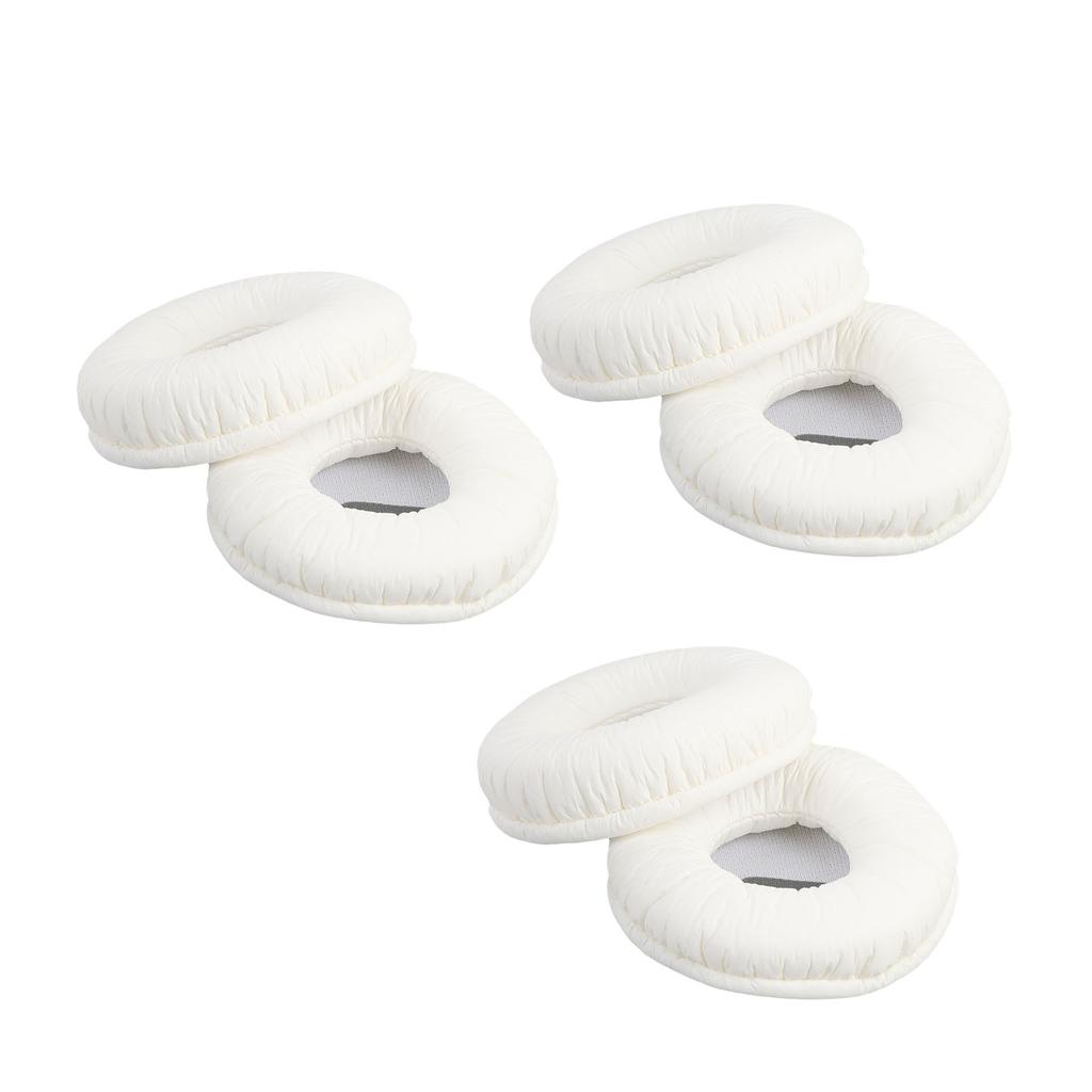 3 Pairs Headphones Replacement Ear Pads Cushions   Protein Leather Ear Pads for ATH-AR3  ATH-AR3iS