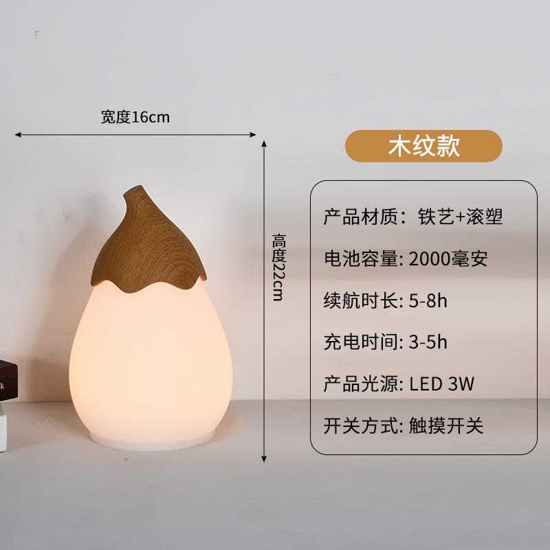 Creative ornament small table lamp bar clear bar atmosphere lamp mushroom lamp new gift table lamp outdoor camping lamp