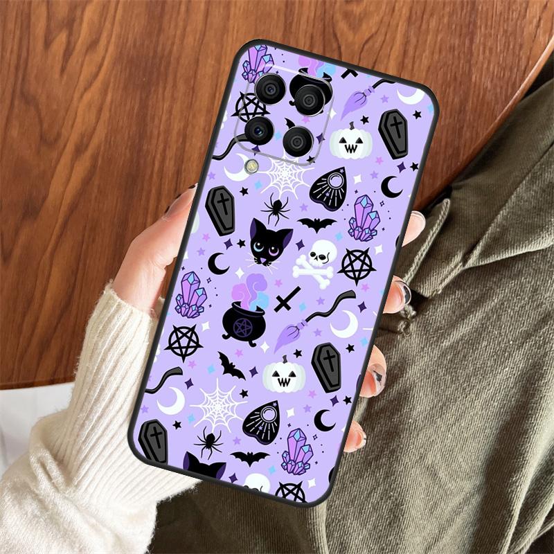 Girly Pastel Witch Goth Case For Samsung Galaxy M11 M21 M31 M35 M12 M13 M14 M15 M16 M36 M56 M53 M32 M52 M55 M34 M54