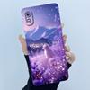 For Samsung Galaxy A10 A10s M01S Case Simplicity Painting Liquid Soft Silicone Cover for Samsung A10 A105F A10S SM-A107F Casing