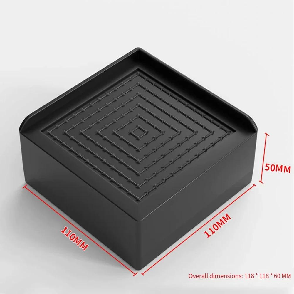Stackable Anti-Slip Plastic Furniture Risers Chair Leg Pads Noise Reducing Shock Absorbing Protects Floors For Sofas And Chairs