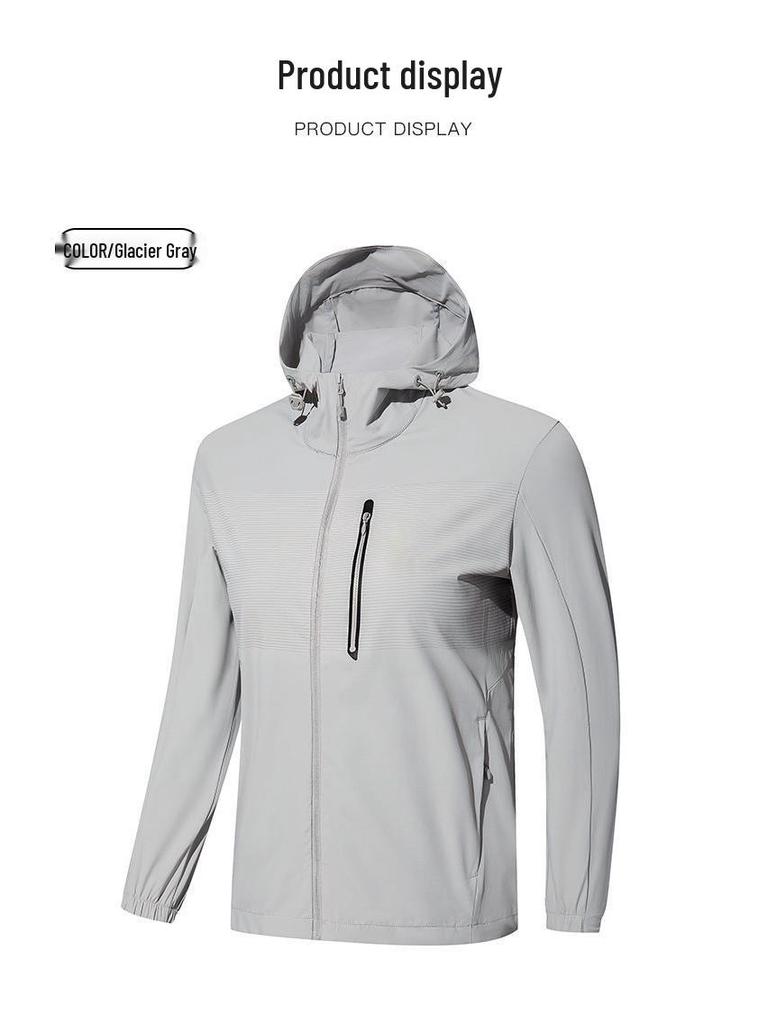 2026 Lightweight Unisex UV Protection Sun Jacket for Summer Outdoor Activities