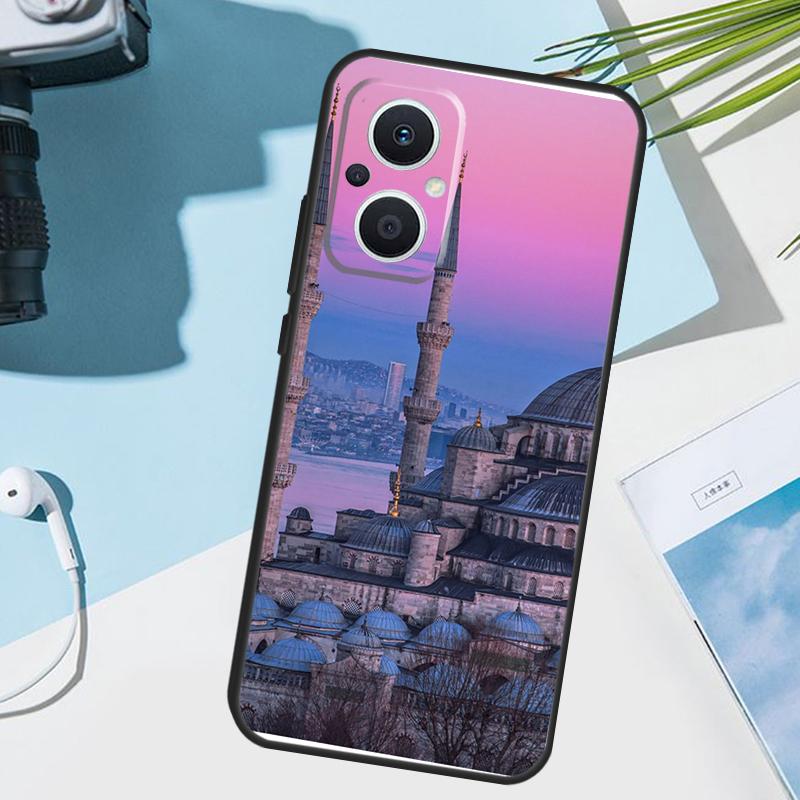 Turkey Istanbul Scenery Building Cover For OPPO Reno 14 F 13F 12F 11F 10 11 12 13 Pro 7 8 Lite OPPO Find X9 X5 X6 X8 Pro Case