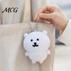 Cute Bag Charm Bear Plush Keychain, Soft Stuffed Animal Keyring for Velvet Fabric Keychain Bag, Adorable Cartoon Pendant Backpack Purse, Birthday Gift