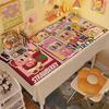 Cute  Tablecloth, Cute Bedroom Study Desk, Dust-proof Cloth, Dormitory Computer Desk