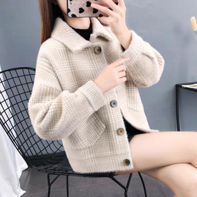 Autumn Woolen Short Coat Women's Spring and Autumn Versatile Early Fall Casual Ladies Top Autumn Clothes New Women's Clothing
