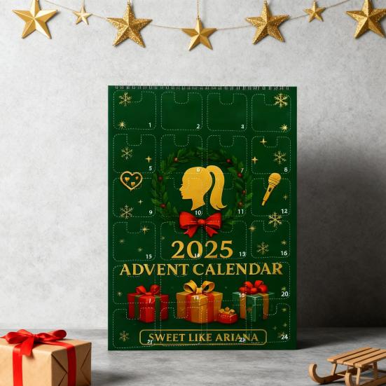 Christmas Advent Calendar 2025 24-Day Countdown Box for Kids Multifunctional Holiday Decoration for Parties