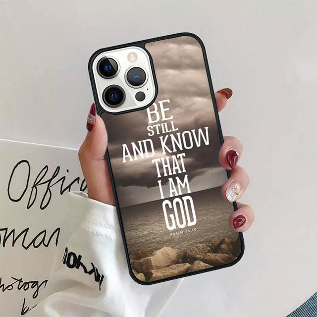 Bible Jesus Christ Christian Cross Phone Case Cover For iPhone 17 Air 15 16 14 13 12 Pro Max 11 Pro Max Plus Coque