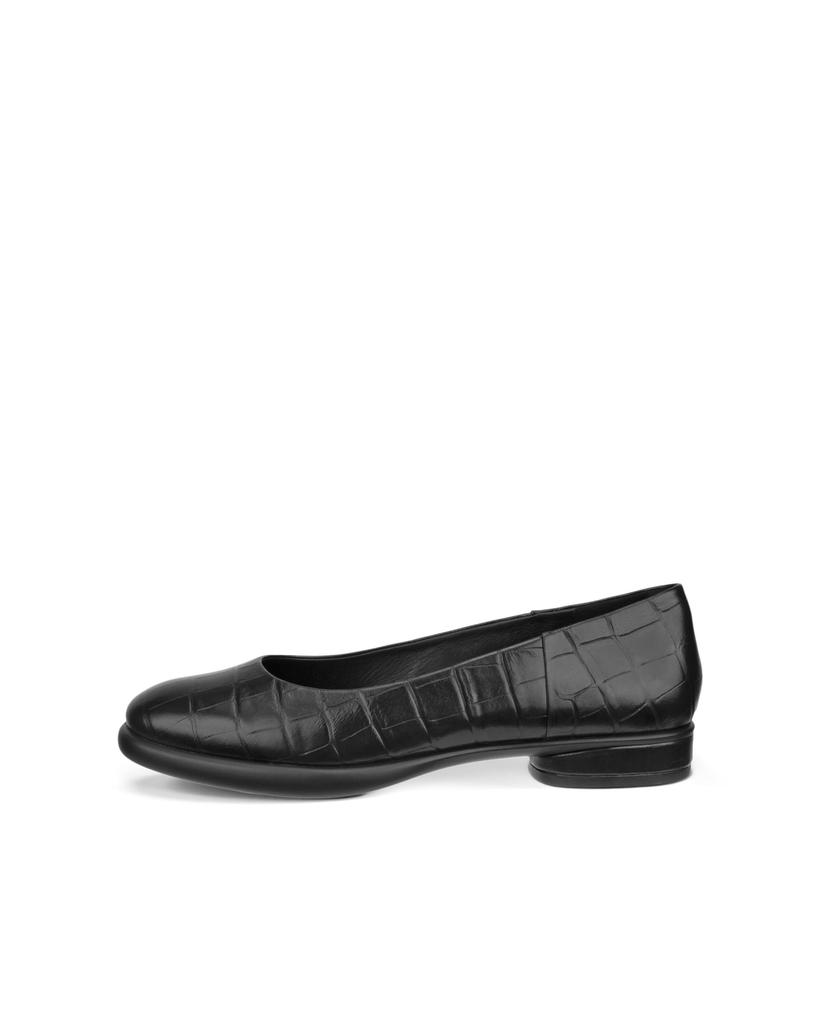 ECCO Sculpted LX Ballerina Flat Loafers, Women's, Black, Size 24.0 Cm, 3E