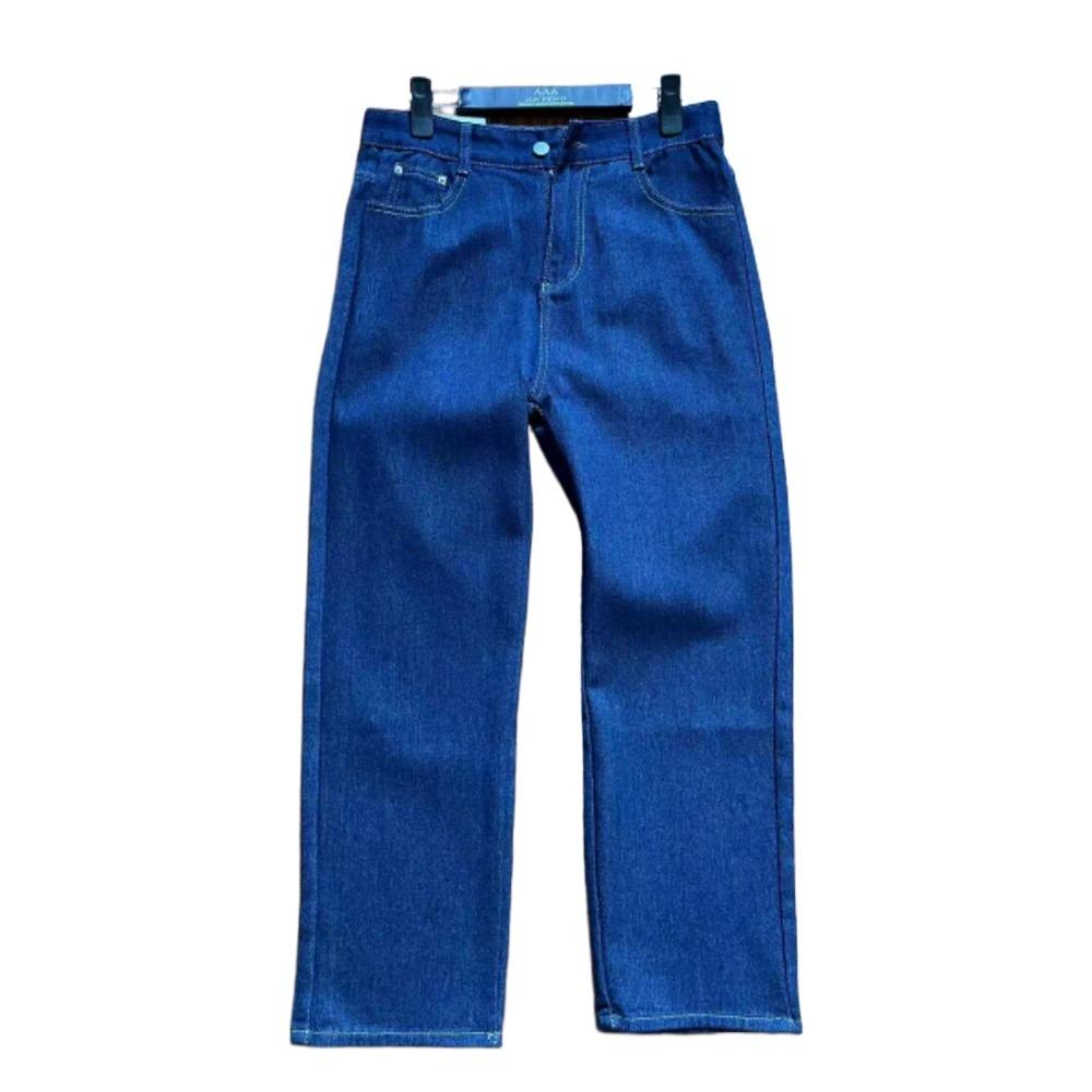 Damen Jeans mit hoher Taille und geradem Bein, Lockere Wide Leg Jeans aus Denim, Säuregewaschen Hellblau Dehnbare Jeans mit Taschen, Lässige Büro-Arbeitshosen