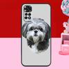 Cartoon Shih Tzu Dog Case For Xiaomi Redmi Note 12 Pro Plus Turbo 8 9 10 11 Pro 9S 10S 11S 12S 9C 10C 12C Cover