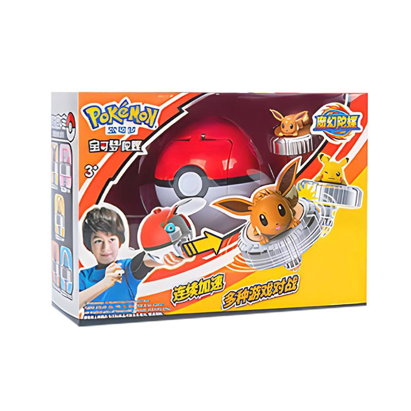 Pokemon spinning top arena Ball Battle Gyro Pikachu Charmander Squirtle Mew Eevee Monsters Action Figure Toy elf children Gift