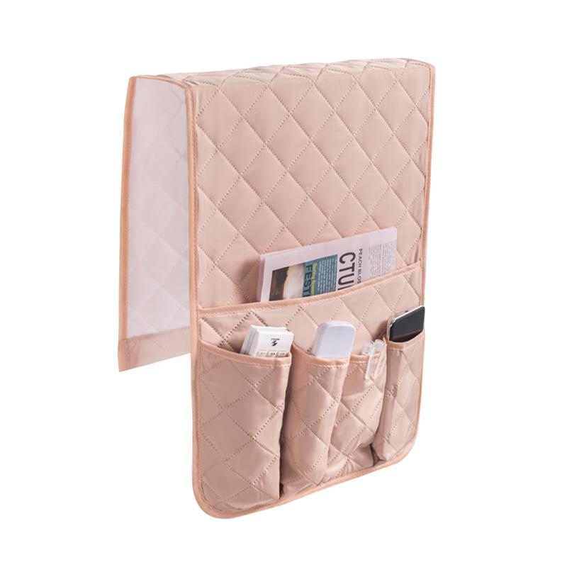 

1pc Sofa armrest storage bag, suitable for sleeper sofa armchairs, with 5 pockets, suitable for magazines, tablets, iPads бежевый