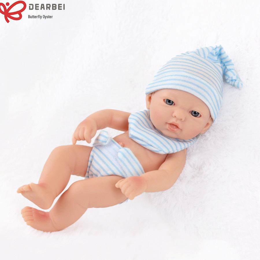7-inch Soft Vinyl Reborn Baby Doll - Soothing Toy for Children
