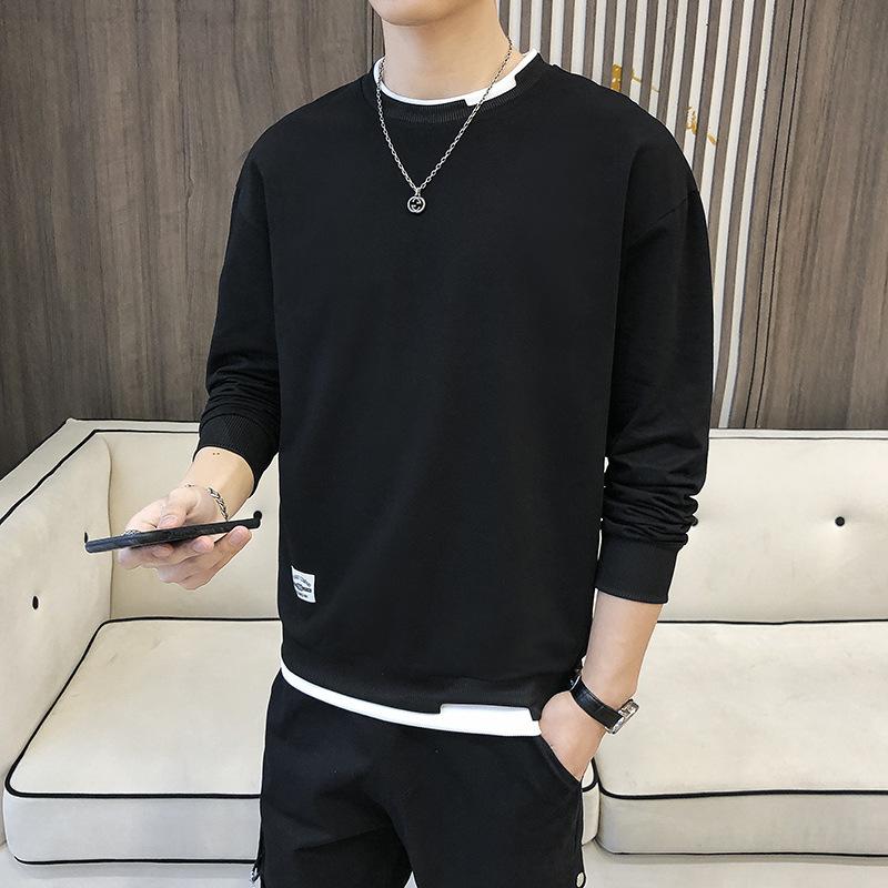 Spring Men's Long-sleeved Men's Long-sleeved Korean Casual Loose Long-sleeved Men's Sweatshirt