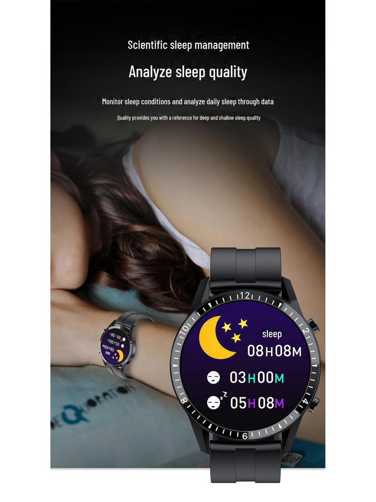 I9 Smartwatch: Heart Rate, Blood Pressure & Oxygen Monitor, Camera Control, Waterproof, Bluetooth Calling, Perfect for Business & Swimming