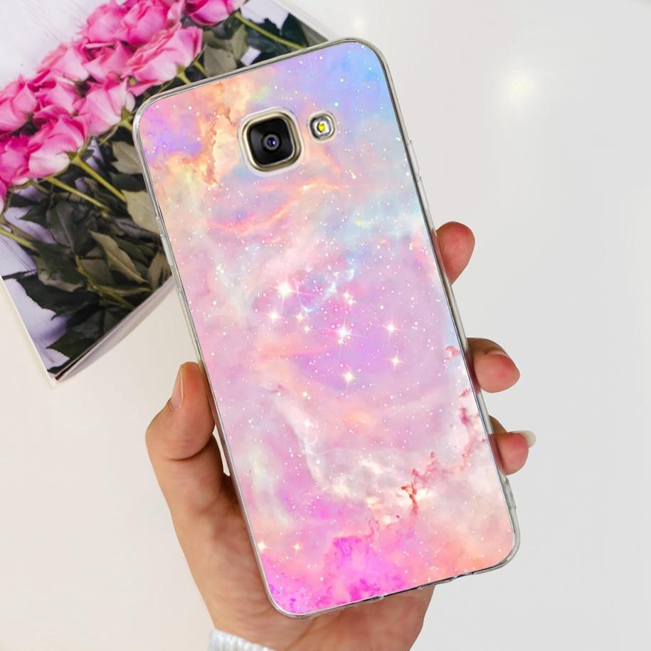For Samsung Galaxy A3 2016 Case A310F Popular Flower Transparent Silicone Phone Back Cover For Samsung A3 2017 A320F A320Y Funda