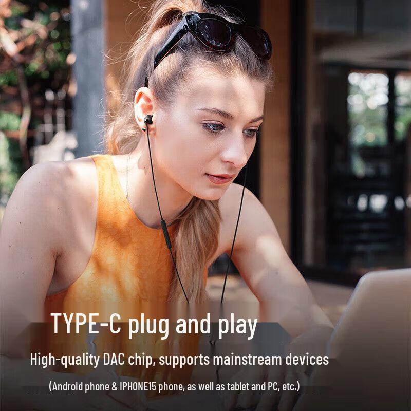 JBL T310C In-Ear Wired Headphones with ANC