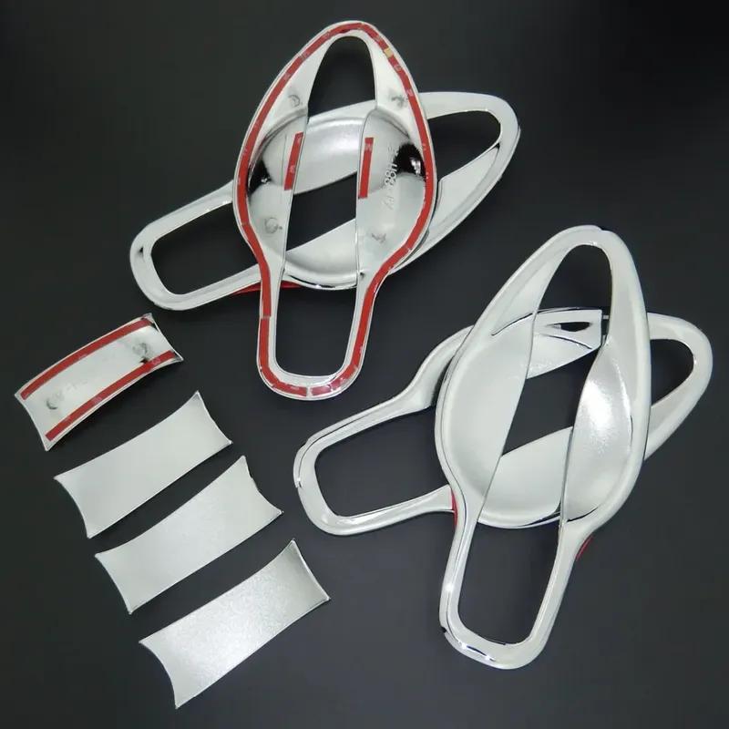 For Nissan Qashqai J11 2013-2018 ABS Chrome Side Door Handle Cover & Door Bowl Cover 2014 2015