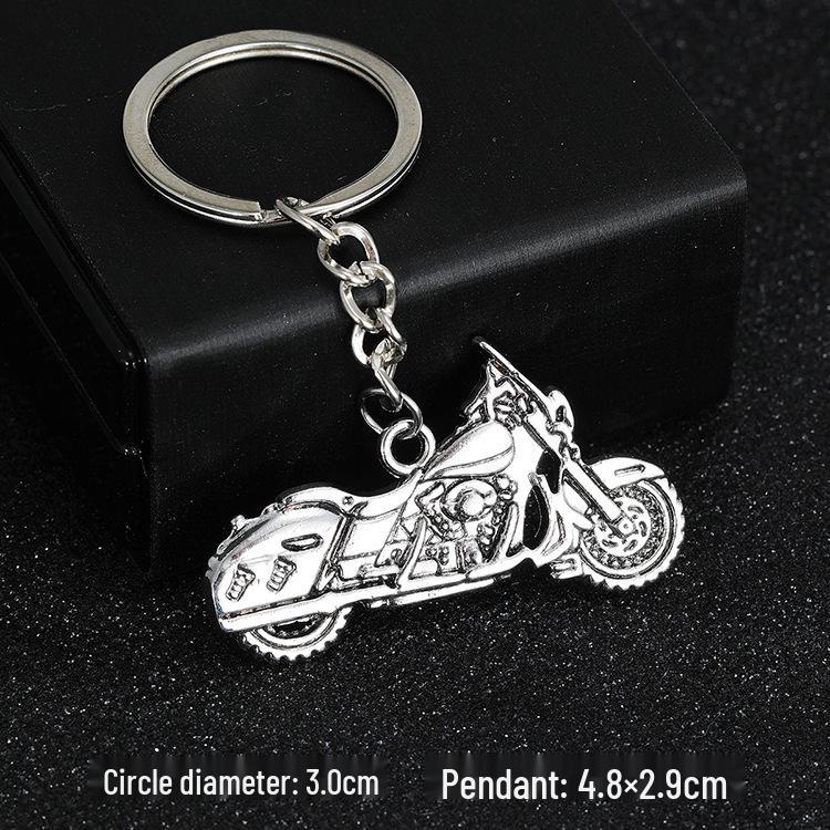 European & American Rock Guitar Keychain: Hip Hop Drip Oil Alloy Pendant Charm for Women's Bags
