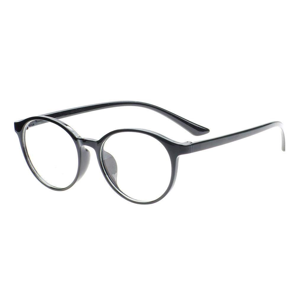 Men And Women Plastic Lightweight Full Rim Eyeglasses Round Colorful Transparent Glasses Frame For Optical Prescription Lenses